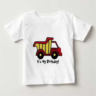 T-shirt Pour Bébé Amusement de construction / Camion de vidage