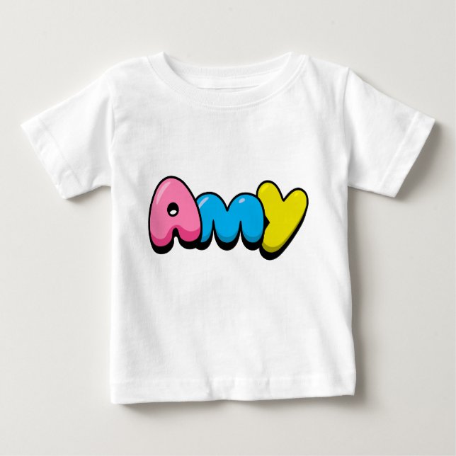 T-shirt Pour Bébé Amy (Devant)