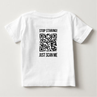T-shirt Pour Bébé Analyser mon code QR pour un démarrage motivant