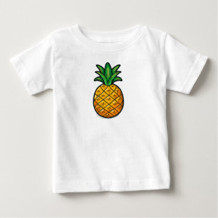 T-shirt Pour Bébé Ananas tropical : Saveur de l'été