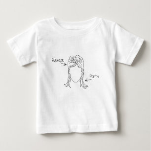T-shirt Pour Bébé Anatomie de mulet