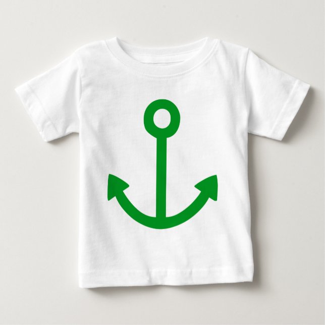 T-shirt Pour Bébé Ancre (Devant)
