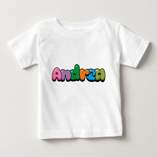 T-shirt Pour Bébé Andrea (Devant)