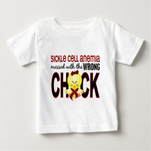 T-shirt Pour Bébé Anémie De La Faucille Ensemencée De Mauvais Poussi