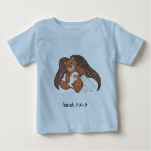 T-shirt Pour Bébé Ange de nounours