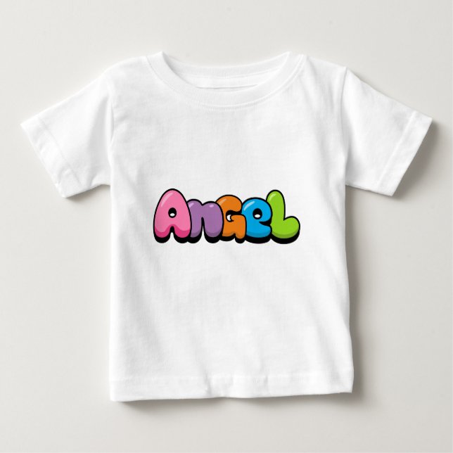 T-shirt Pour Bébé Angel (Devant)