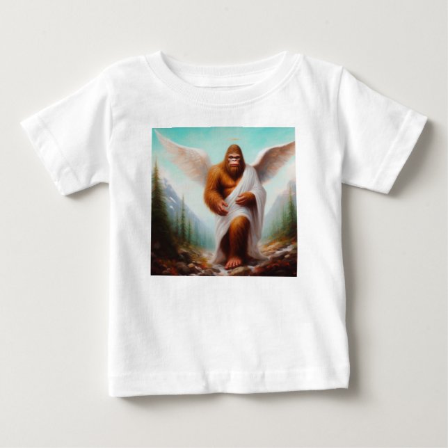 T-shirt Pour Bébé Angel de Bigfoot (Devant)