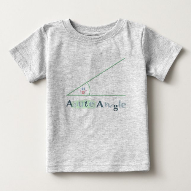 T-shirt Pour Bébé Angle aigu (Devant)