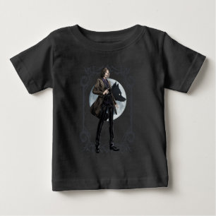 T-shirt Pour Bébé Animagus noir Anime Sirius