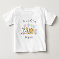 Animaux Bébés Mignons Wild One 1er Anniversaire