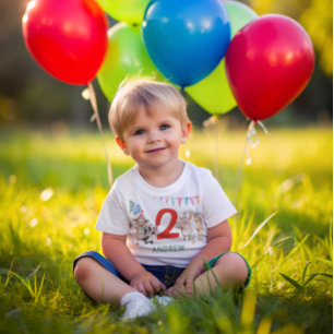 T-shirt Pour Bébé Animaux de ferme Anniversaire Barnyard