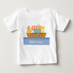 T-shirt Pour Bébé Animaux mignons, Arche de Noé, pour bébés
