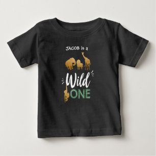 T-shirt Pour Bébé Animaux sauvages d'un les ęrs anniversaire
