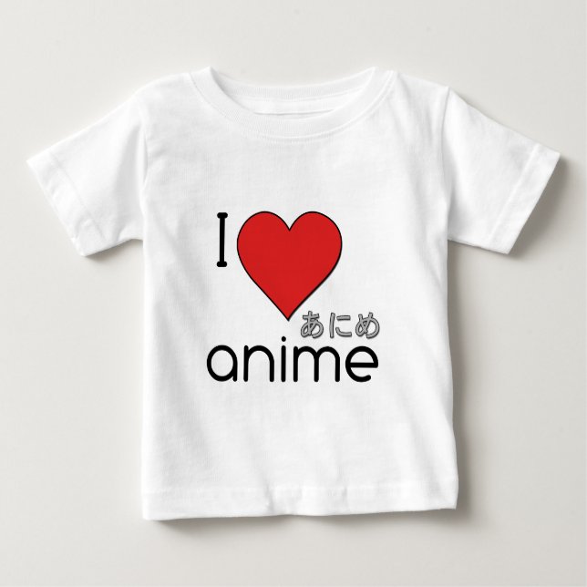 T-shirt Pour Bébé Anime (Devant)