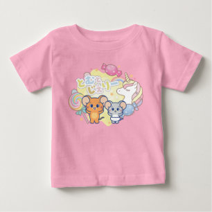 T-shirt Pour Bébé Anime Magique Candyland avec Jerry et Tuffy
