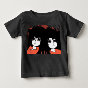 T-shirt Pour Bébé Anime Twins