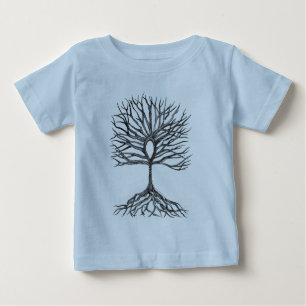 T-shirt Pour Bébé Ankh arbre de vie