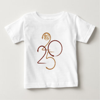 T-shirt Pour Bébé Année du serpent 2025