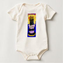 Anniversaire Cake bébé tenue