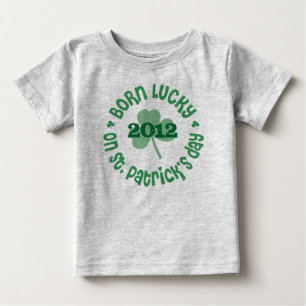 T-shirt Pour Bébé Anniversaire de Jour de la Saint Patrick