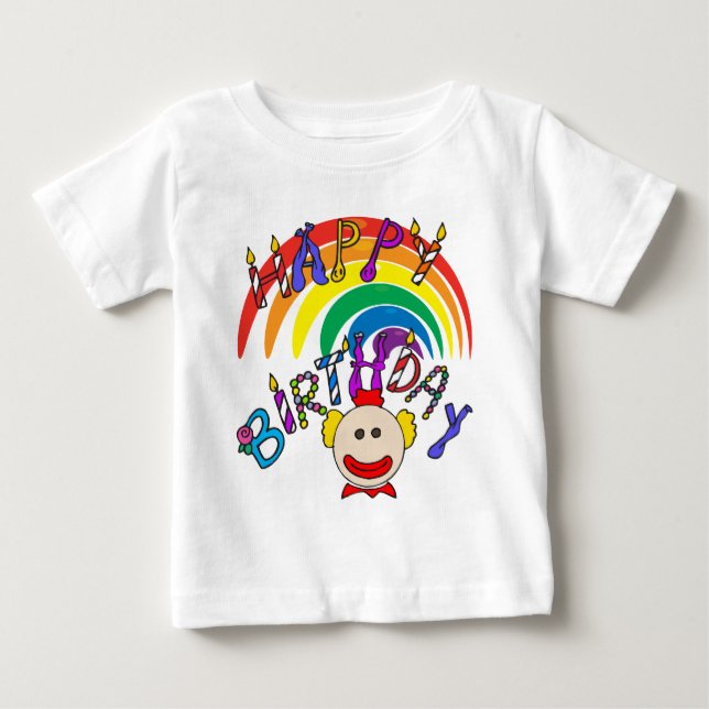 T-shirt Pour Bébé Anniversaire enfant (Devant)