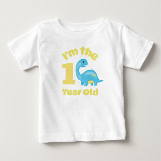 T-shirt Pour Bébé Anniversaire Je Suis Le Bébé Dinosaure De 1 An Nou