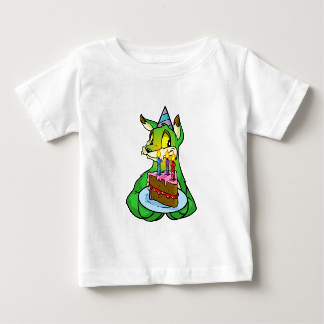 T-shirt Pour Bébé Anniversaire Lupe (Devant)