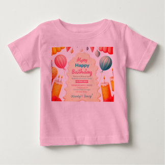 T-shirt Pour Bébé anniversaire spécial
