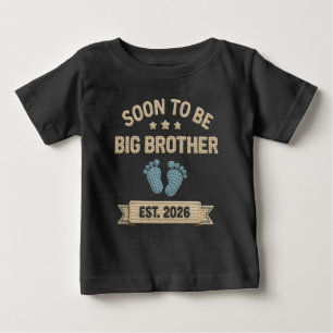 T-shirt Pour Bébé annonces de vêtements grand frère 2026