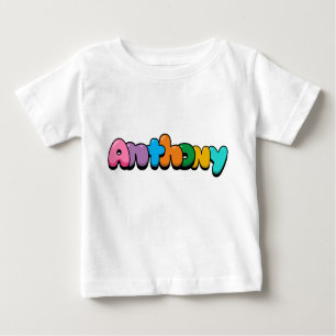 T-shirt Pour Bébé Anthony