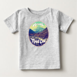 T-shirt Pour Bébé Aoraki : Mont Cook, Mountain, Nouvelle-Zélande