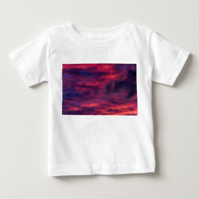 T-shirt Pour Bébé août rouge (Devant)