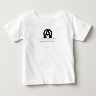 T-shirt Pour Bébé Apocalypse 22:13: «Je suis l'Alpha et l'Oméga»