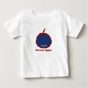 T-shirt Pour Bébé Apple numérique