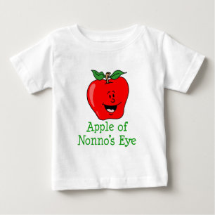T-shirt Pour Bébé Apple Of Nonno's Eye