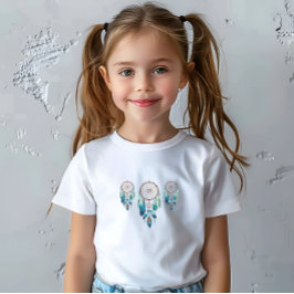 T-shirt Pour Bébé Aquamarine Baby shower Dreamcatcher