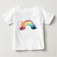 Aquarelle arc-en-ciel