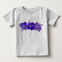 Aquarelle Hibiscus Toddlers Tee