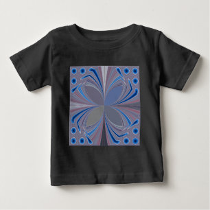 T-shirt Pour Bébé Araignée bleue