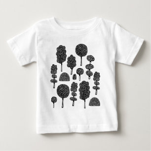 T-shirt Pour Bébé Arboretum 230715 - Noir