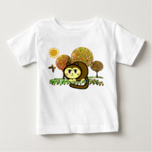 T-shirt Pour Bébé Arbres de Jelly Bean de Chat Mignon Sucrés