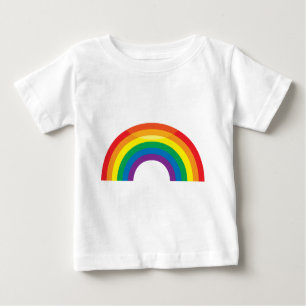 T-shirt Pour Bébé Arc-en-ciel classique