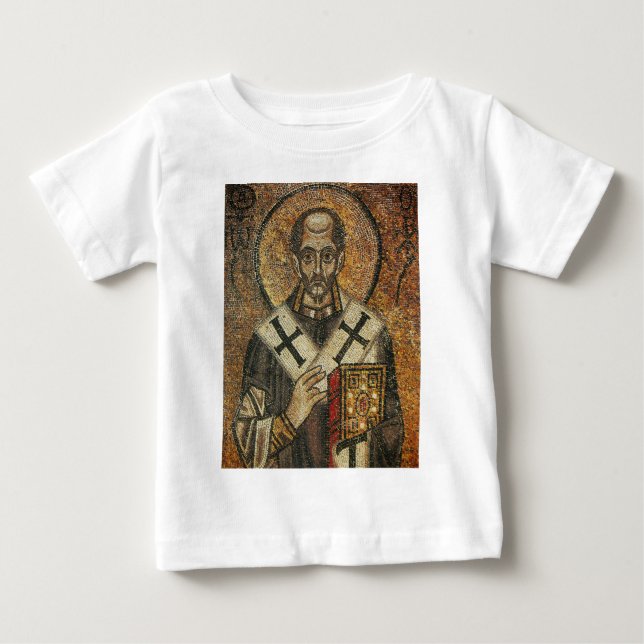 T-shirt Pour Bébé Archevêque de Constantinople (Devant)