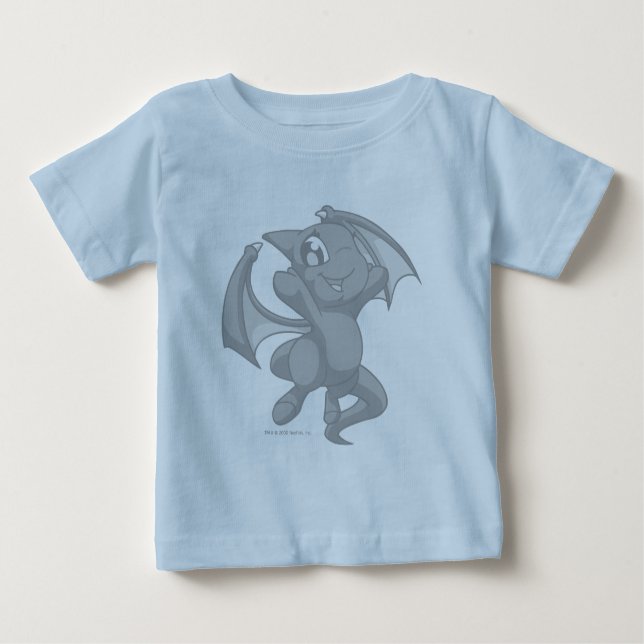 T-shirt Pour Bébé Argent Shoyru (Devant)