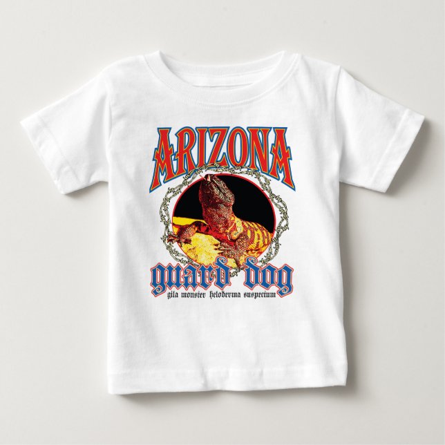 T-shirt Pour Bébé Arizona Gila Monster (Devant)