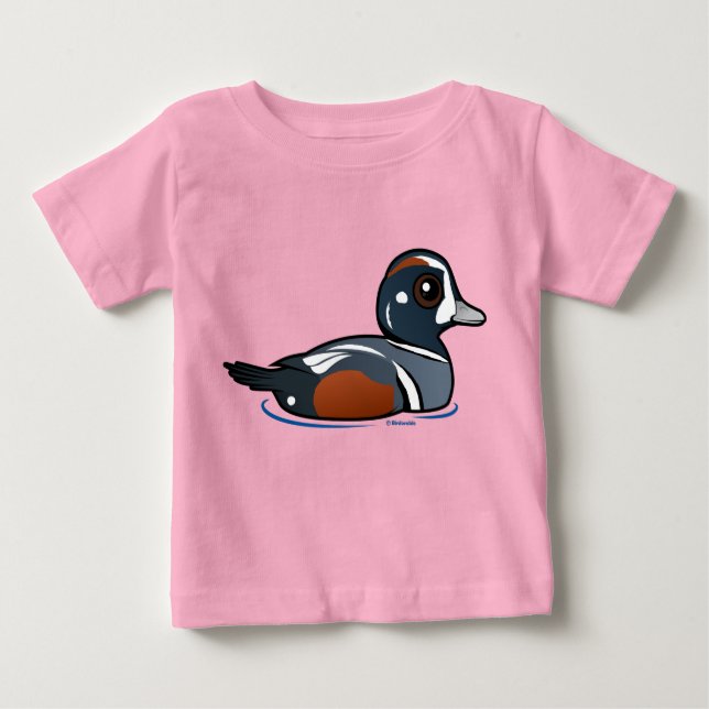 T-shirt Pour Bébé Arlequin plongeur Birdoré (Devant)