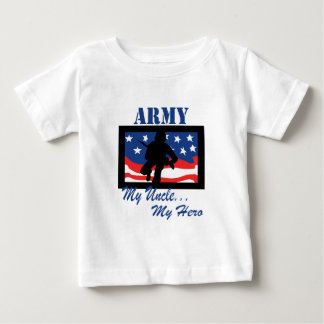 T-shirt Pour Bébé Armée mon oncle My Hero