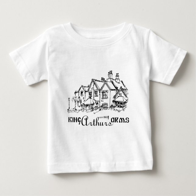 T-shirt Pour Bébé Arms du Roi Arthur (Devant)