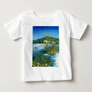 T-shirt Pour Bébé ARNO RIVER À ROVEZZANO Florence Paysage toscan
