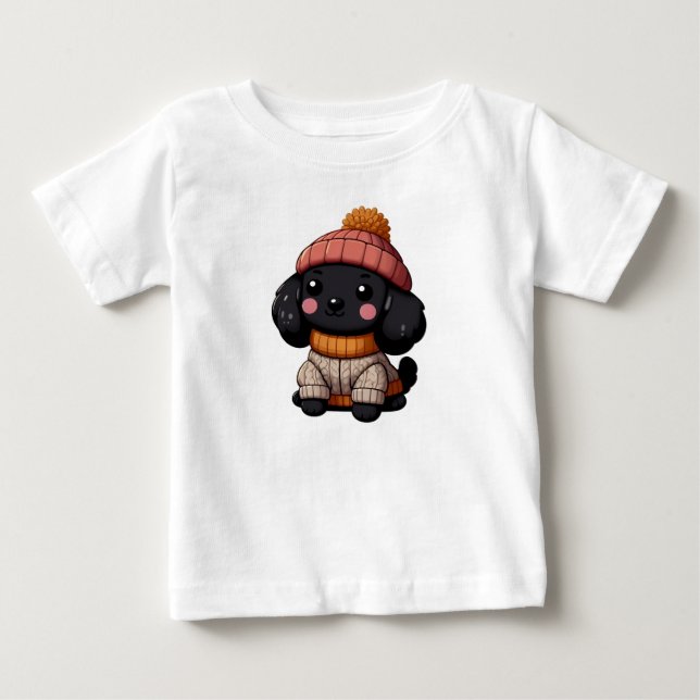 T-shirt Pour Bébé arrière - plan blanc net simple autocollant émoji  (Devant)